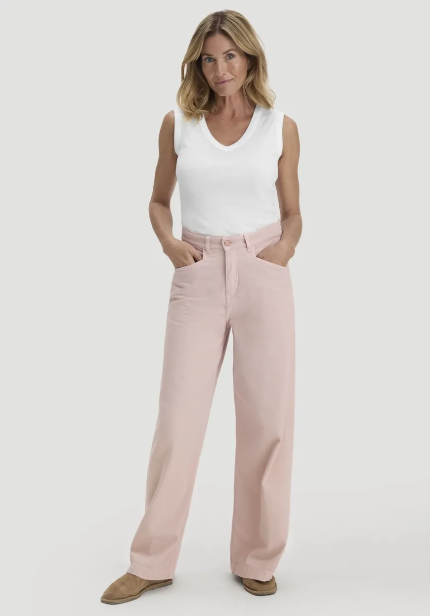 hessnatur Softrib Top Fitted aus Bio-Baumwolle und TENCEL™ Modal von|Damen Shirts & Tops