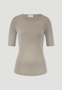 hessnatur Softrib T-Shirt Fitted aus Bio-Baumwolle und TENCEL™ Modal von|Damen Shirts & Tops|T-Shirts