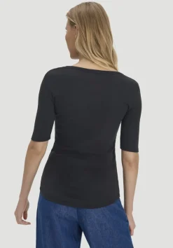 hessnatur Softrib T-Shirt Fitted aus Bio-Baumwolle und TENCEL™ Modal von|Damen Shirts & Tops|T-Shirts