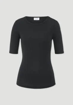hessnatur Softrib T-Shirt Fitted aus Bio-Baumwolle und TENCEL™ Modal von|Damen Shirts & Tops|T-Shirts