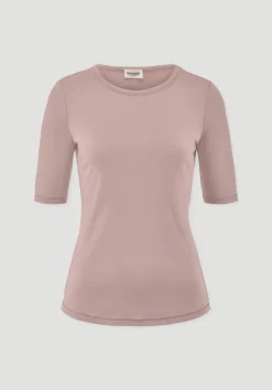 hessnatur Softrib T-Shirt Fitted aus Bio-Baumwolle und TENCEL™ Modal von|Damen Shirts & Tops