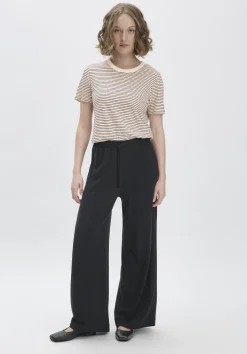 hessnatur Streifen T-Shirt Relaxed aus Leinen mit reiner Bio-Baumwolle von|Damen Shirts & Tops