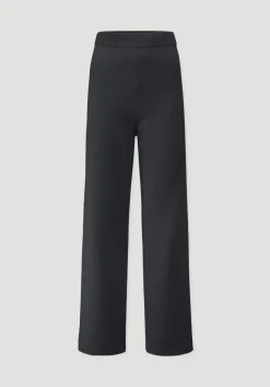 hessnatur Strick Hose Relaxed aus Bio-Merinowolle und Bio-Baumwolle von|Damen Hosen & Shorts