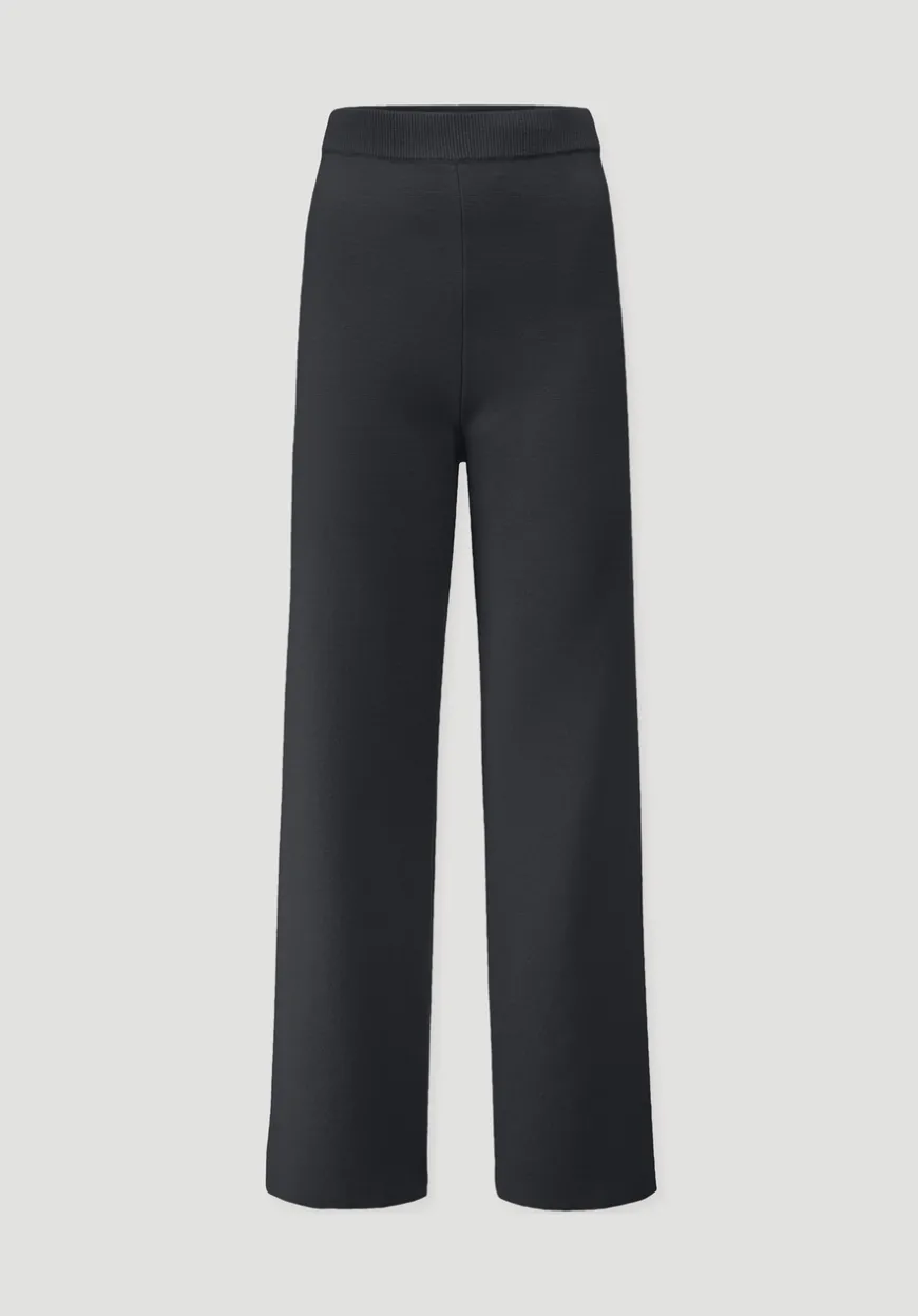 hessnatur Strick Hose Relaxed aus Bio-Merinowolle und Bio-Baumwolle von|Damen Hosen & Shorts