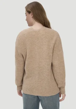 hessnatur Strick Jacke Oversize aus reinem Alpaka von|Damen Strickjacken