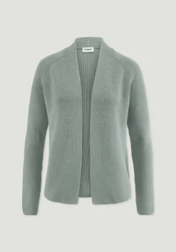 hessnatur Strick Jacke Regular aus reiner Bio-Baumwolle von|Damen Strickjacken