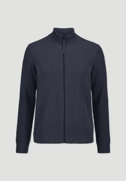 hessnatur Strick Jacke Regular aus reiner Bio-Baumwolle von|Herren Strickjacken|Strick