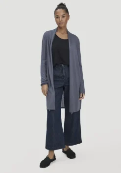 hessnatur Strick Jacke Regular aus TENCEL™ Lyocell und Bio-Baumwolle von|Damen Strickjacken