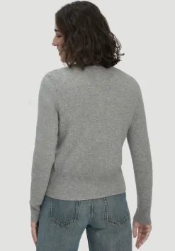 hessnatur Strick Jacke Regular BETTER RECYCLING aus reinem Cashmere von|Damen Strickjacken