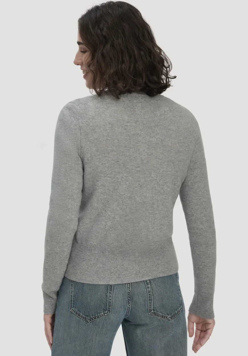 hessnatur Strick Jacke Regular BETTER RECYCLING aus reinem Cashmere von|Damen Strickjacken