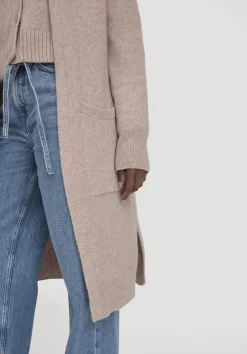 hessnatur Strick Jacke Relaxed aus Bio-Merinowolle mit Bio-Baumwolle von|Damen Strickjacken