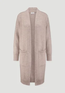 hessnatur Strick Jacke Relaxed aus Bio-Merinowolle mit Bio-Baumwolle von|Damen Strickjacken