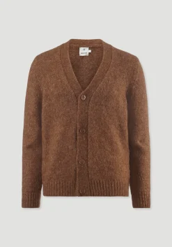 hessnatur Strick Jacke Relaxed aus Alpaka mit Bio-Baumwolle von|Herren Strickjacken