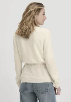hessnatur Strick Jacke Relaxed aus Bio-Merinowolle mit Cashmere von|Damen Strickjacken