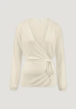 hessnatur Strick Jacke Relaxed aus Bio-Merinowolle mit Cashmere von|Damen Strickjacken