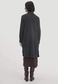 hessnatur Strick Jacke Relaxed aus Bio-Merinowolle mit Bio-Baumwolle von|Damen Strickjacken
