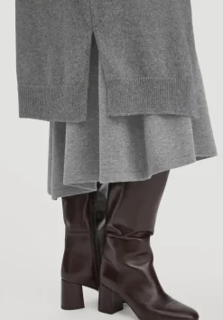 hessnatur Strick Jacke Relaxed aus Bio-Merinowolle mit Bio-Baumwolle von|Damen Strickjacken