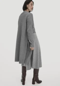 hessnatur Strick Jacke Relaxed aus Bio-Merinowolle mit Bio-Baumwolle von|Damen Strickjacken
