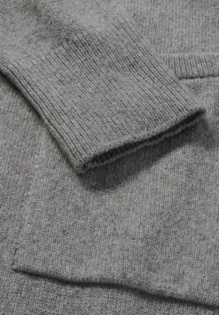 hessnatur Strick Jacke Relaxed aus Bio-Merinowolle mit Bio-Baumwolle von|Damen Strickjacken