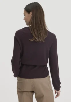 hessnatur Strick Jacke Relaxed aus Bio-Merinowolle mit Cashmere von|Damen Strickjacken