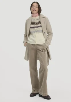 hessnatur Strick Jacke Relaxed BETTER RECYCLING aus reiner Bio-Merinowolle von|Damen Strickjacken