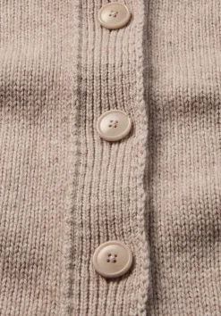 hessnatur Strick Jacke Relaxed Cropped aus Bio-Merinowolle mit Bio-Baumwolle von|Damen Strickjacken