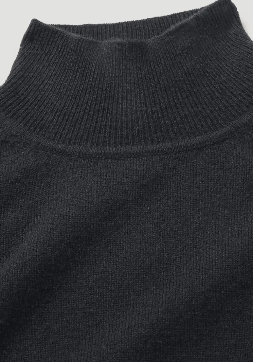 hessnatur Strick Kleid Regular aus Bio-Merinowolle mit Cashmere von|Damen Kleider & Röcke