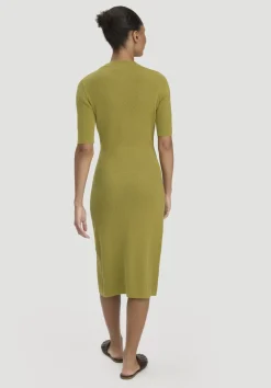 hessnatur Strick Kleid Regular aus Bio-Baumwolle und Wolle von|Damen Kleider & Röcke
