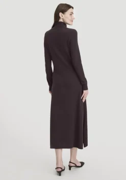 hessnatur Strick Kleid Regular aus Bio-Merinowolle mit Cashmere von|Damen Kleider & Röcke