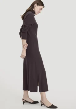 hessnatur Strick Kleid Regular aus Bio-Merinowolle mit Cashmere von|Damen Kleider & Röcke