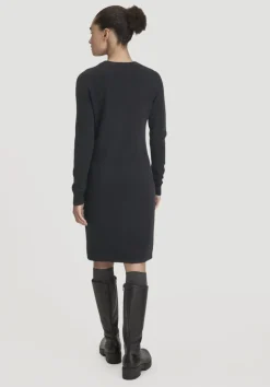 hessnatur Strick Kleid Regular aus Bio-Merinowolle mit Cashmere von|Damen Kleider & Röcke