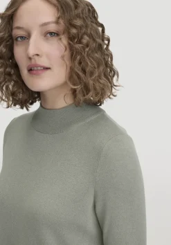 hessnatur Strick Kleid Relaxed aus TENCEL™ Lyocell mit Bio-Baumwolle von|Damen Kleider & Röcke|T-Shirts