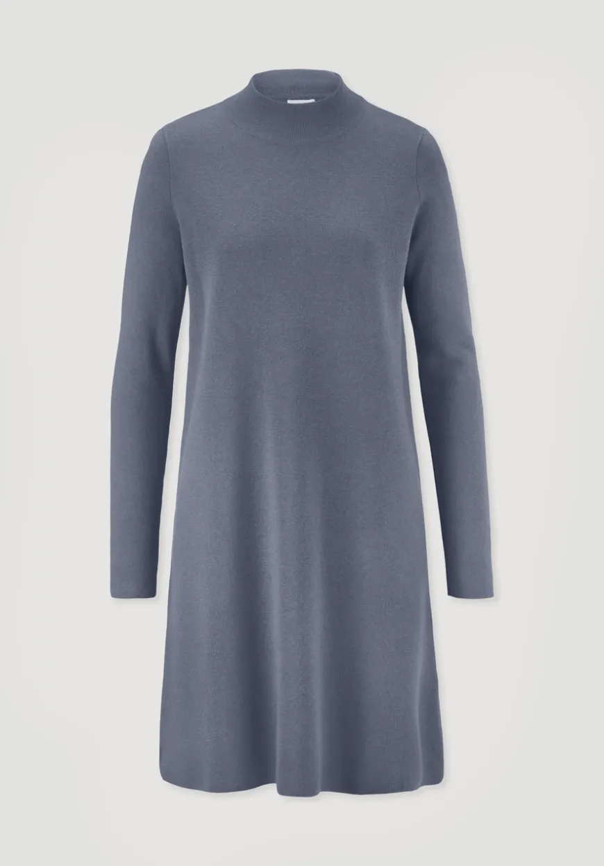 hessnatur Strick Kleid Relaxed aus TENCEL™ Lyocell mit Bio-Baumwolle von|Damen Kleider & Röcke|T-Shirts