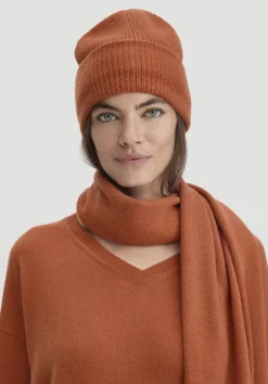 hessnatur Strick Mütze aus Bio-Merinowolle mit Cashmere von|Damen Mützen