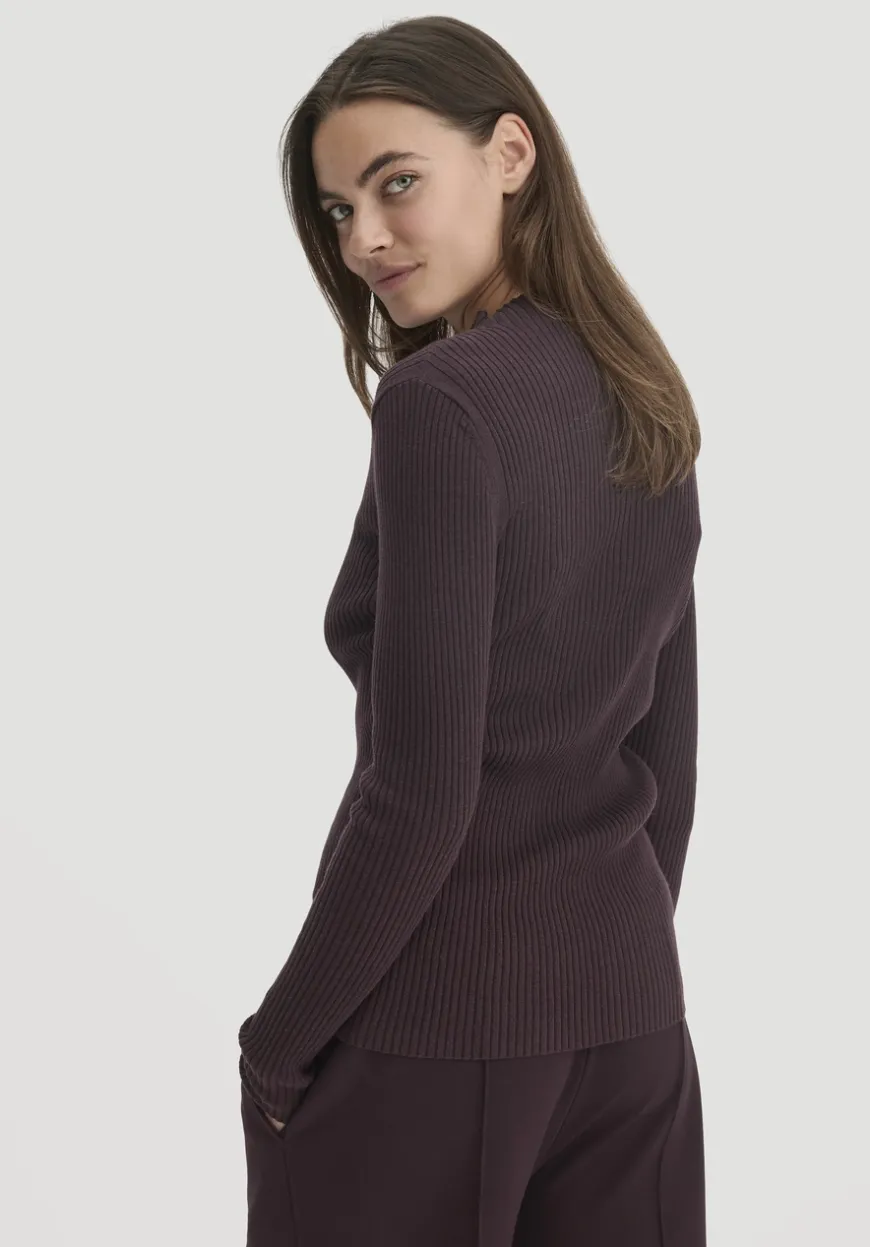 hessnatur Strick Pullover Fitted aus TENCEL™ Lyocell mit Bio-Baumwolle von|Damen Pullover|T-Shirts