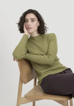 hessnatur Strick Pullover Fitted aus TENCEL™ Lyocell mit Bio-Baumwolle von|Damen Pullover|T-Shirts