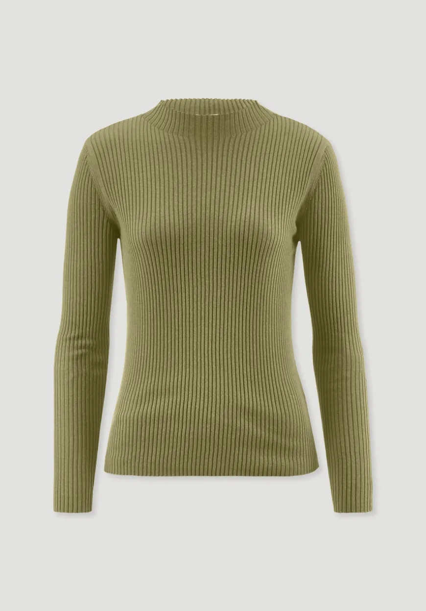 hessnatur Strick Pullover Fitted aus TENCEL™ Lyocell mit Bio-Baumwolle von|Damen Pullover|T-Shirts