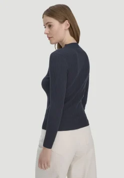 hessnatur Strick Pullover Fitted aus TENCEL™ Lyocell mit Bio-Baumwolle von|Damen Pullover|Strick