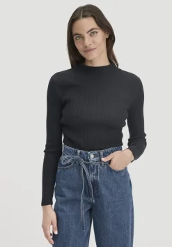 hessnatur Strick Pullover Fitted aus TENCEL™ Lyocell mit Bio-Baumwolle von|Damen Pullover|T-Shirts