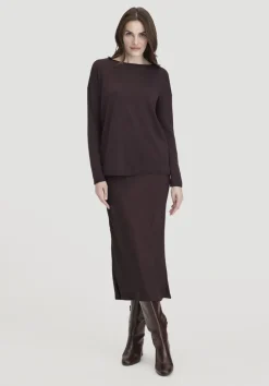 hessnatur Strick Pullover Oversize aus TENCEL™ Lyocell mit Bio-Baumwolle von|Damen Pullover|T-Shirts