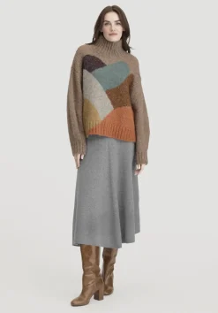 hessnatur Strick Pullover Oversize aus Alpaka mit Bio-Baumwolle von|Damen Pullover