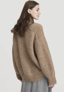 hessnatur Strick Pullover Oversize aus Alpaka mit Bio-Baumwolle von|Damen Pullover