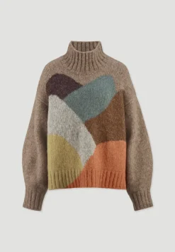 hessnatur Strick Pullover Oversize aus Alpaka mit Bio-Baumwolle von|Damen Pullover