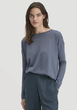 hessnatur Strick Pullover Oversize aus TENCEL™ Lyocell mit Bio-Baumwolle von|Damen Pullover|T-Shirts