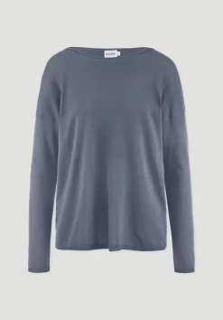 hessnatur Strick Pullover Oversize aus TENCEL™ Lyocell mit Bio-Baumwolle von|Damen Pullover|T-Shirts