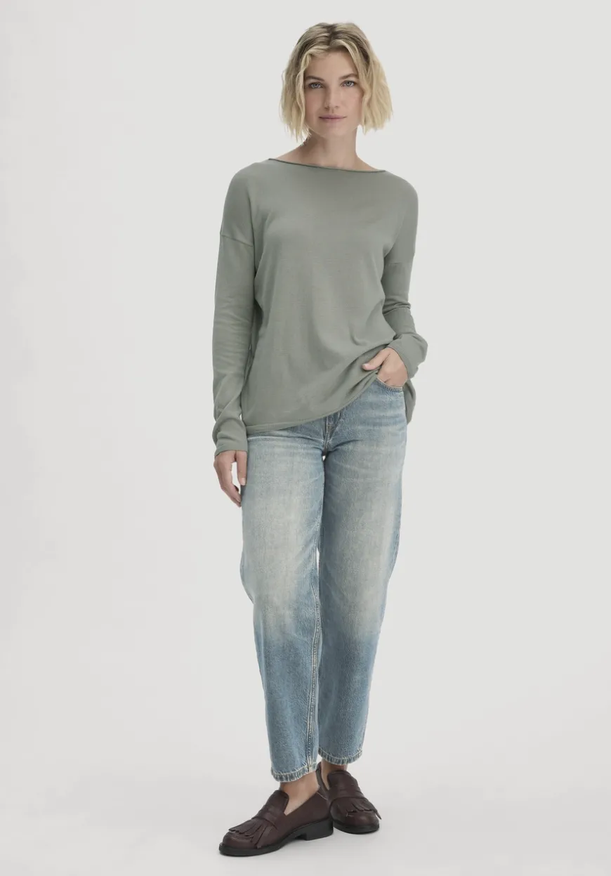 hessnatur Strick Pullover Oversize aus TENCEL™ Lyocell mit Bio-Baumwolle von|Damen Pullover|T-Shirts