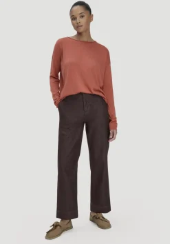 hessnatur Strick Pullover Oversize aus TENCEL™ Lyocell mit Bio-Baumwolle von|Damen Pullover