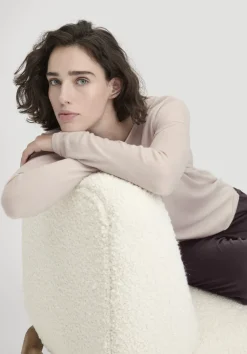 hessnatur Strick Pullover Oversize aus TENCEL™ Lyocell mit Bio-Baumwolle von|Damen Pullover|T-Shirts