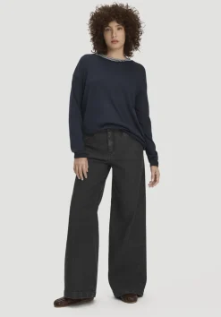 hessnatur Strick Pullover Oversize aus TENCEL™ Lyocell mit Bio-Baumwolle von|Damen Pullover