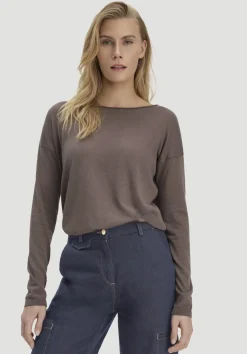 hessnatur Strick Pullover Oversize aus TENCEL™ Lyocell mit Bio-Baumwolle von|Damen Pullover